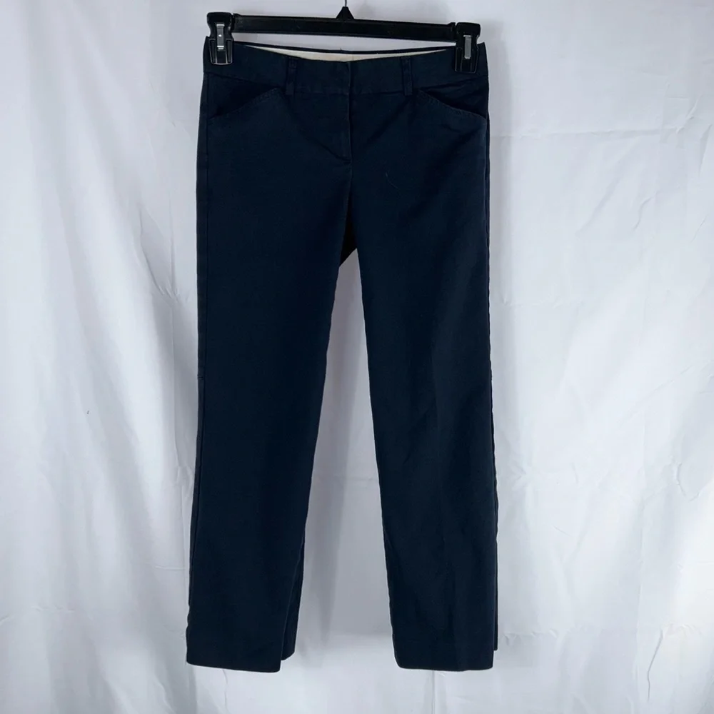 Theory Dress Pants Straight Leg Low Rise Trousers Business Slack Pants Vintage